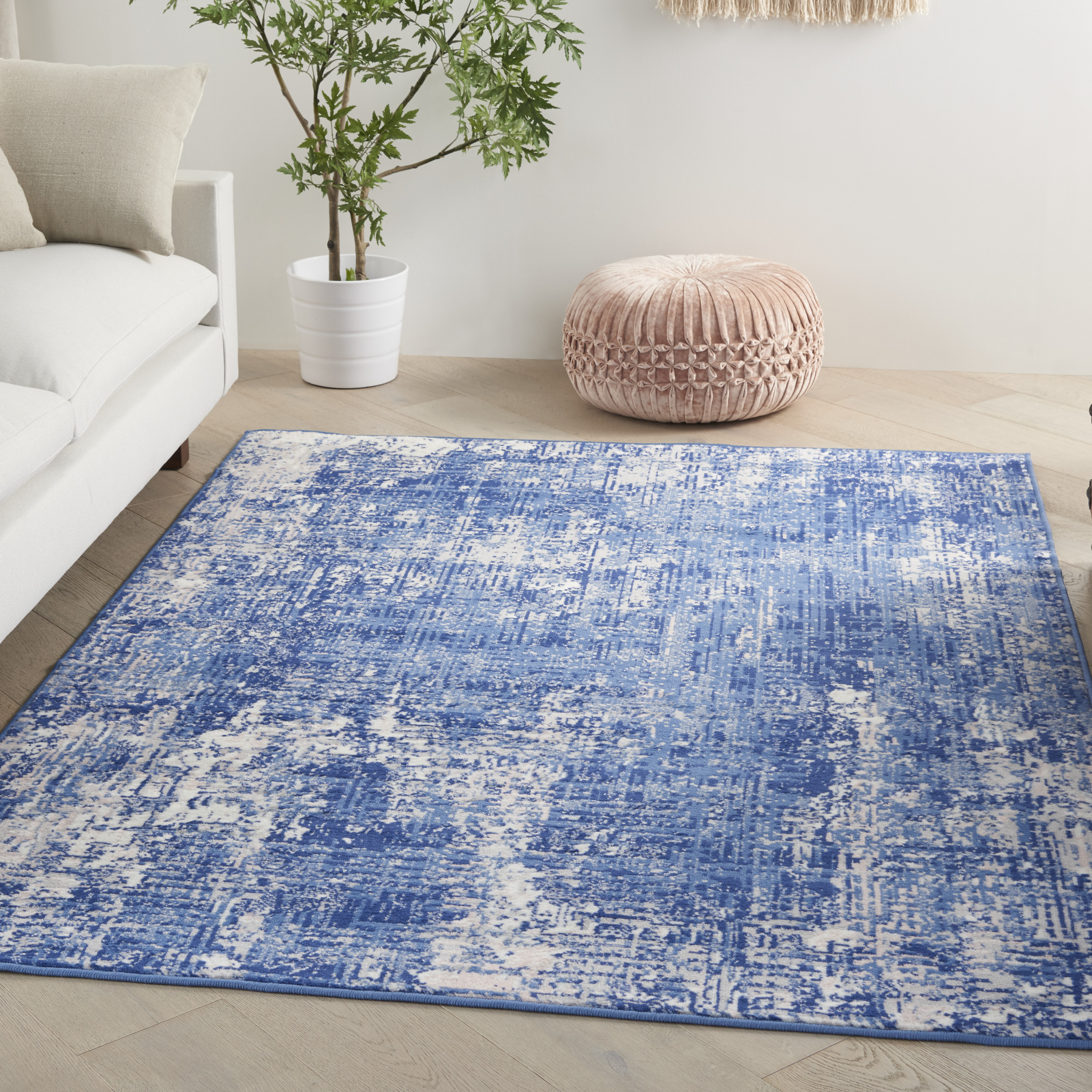 Nourison Home Modern Rectangle Area Rug, 5' x 7'